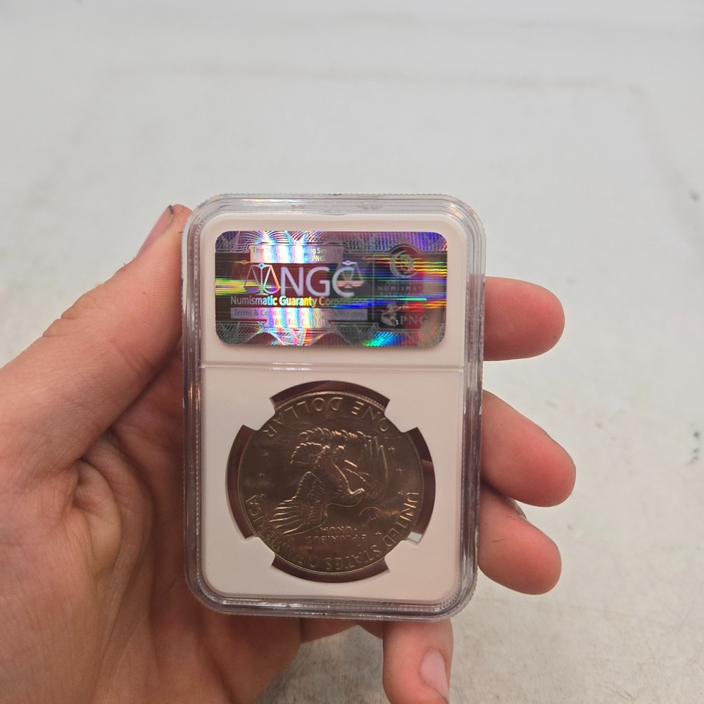 1976-D Eisenhower Dollar Type 2 MS65 NGC Big Sky Hoard