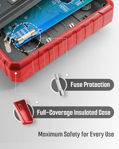 TSM-599 Smart Digital Multimeter, TSM-599 Auto&Manual Multimeter Red