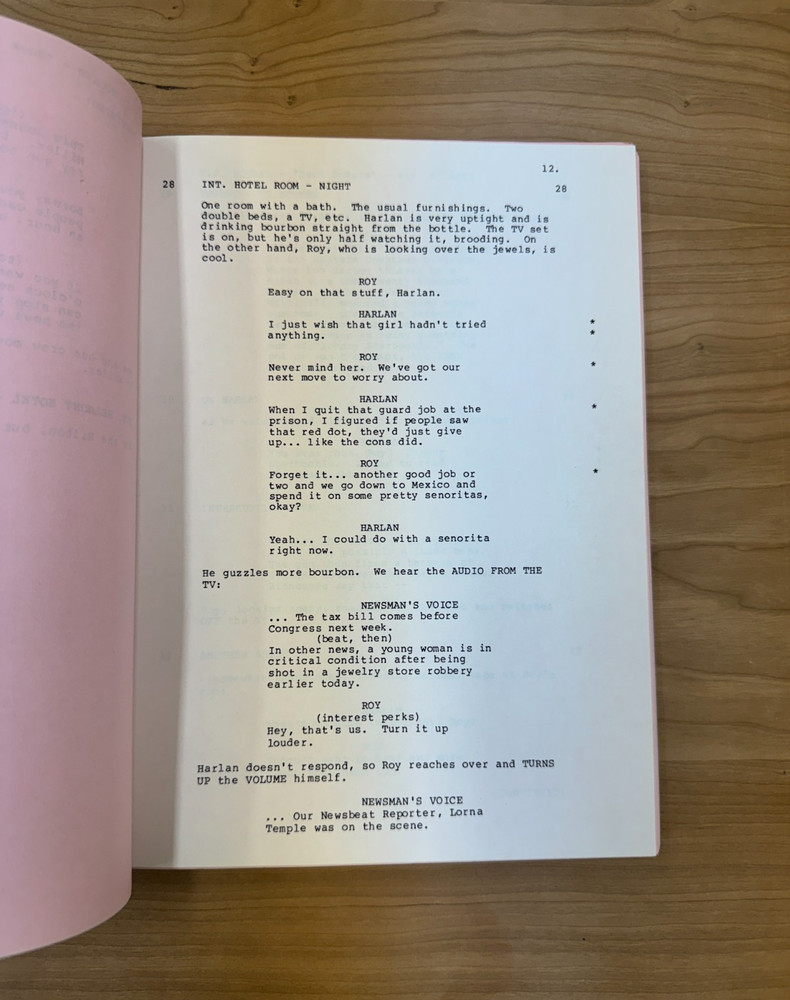 TJ HOOKER - WIlliam Shatner - Tv Show Script Final Draft - "Buck Rogers"