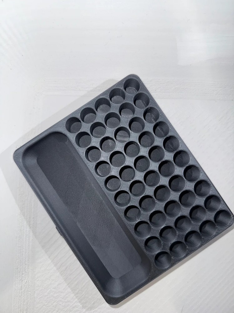 .357 Ammunition Range/Reloading Tray - 50 Round Capacity (Carbon Fiber)