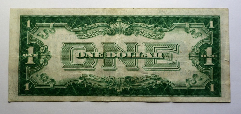 1928 A 1$ SILVER SERTIFICATION NOTE LARGE NOTE