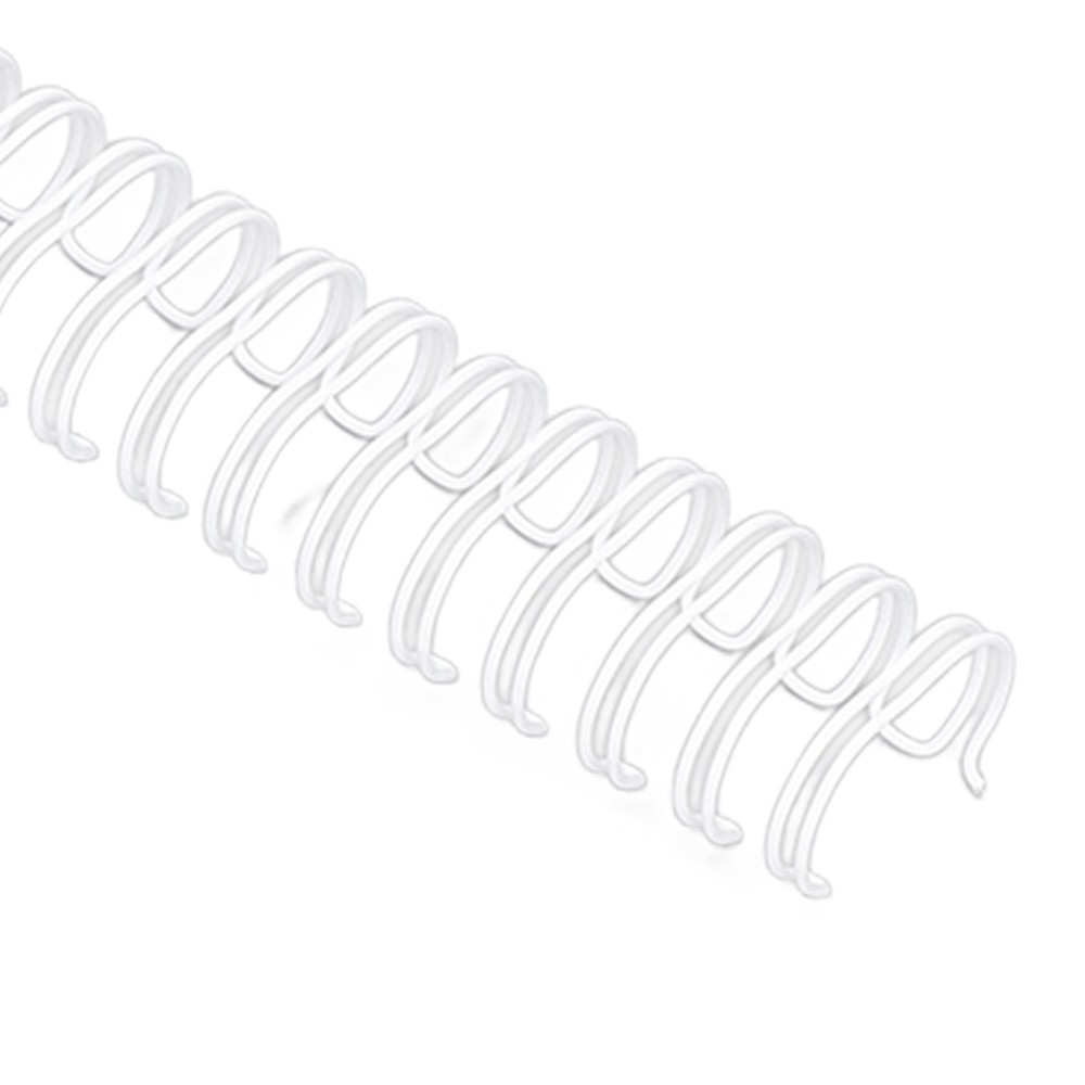 100PCS Double Loop Wire Binding Spines 9/16 Inch 120 Sheet Capacity A4 Premium