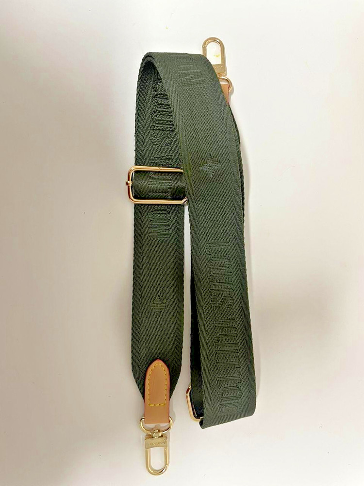 Louis Vuitton Shoulder Strap Adjustable Crossbody Shoulder Replacement Green