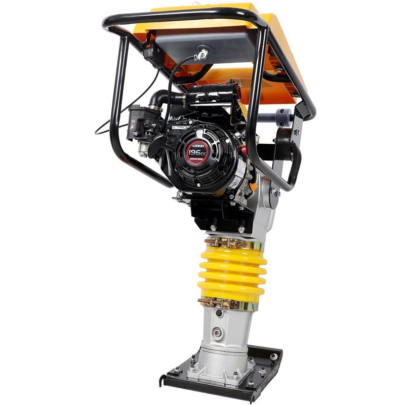 7HP Gas Power Dirt Soil Tamper Rammer Jumping Jack Compactor 196CC Engin Tamper