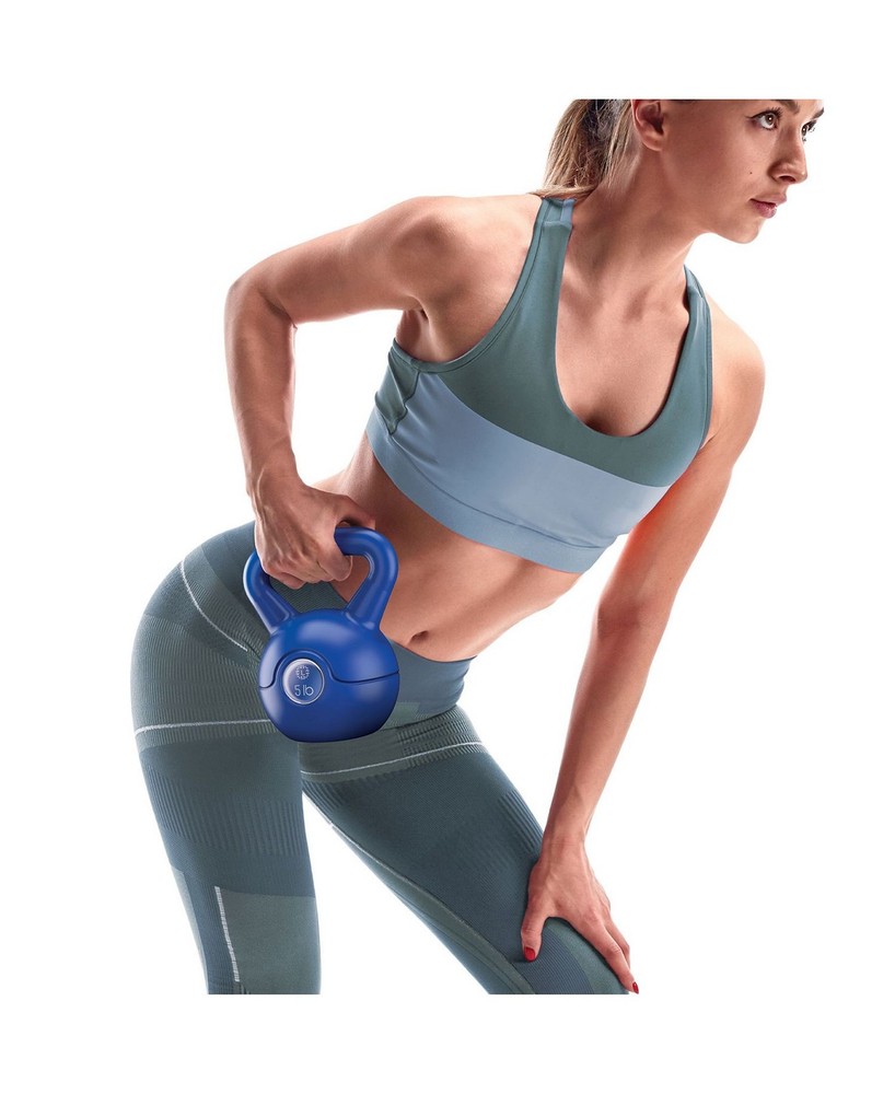 Lomi 5-Pound Kettlebell - Sapphire