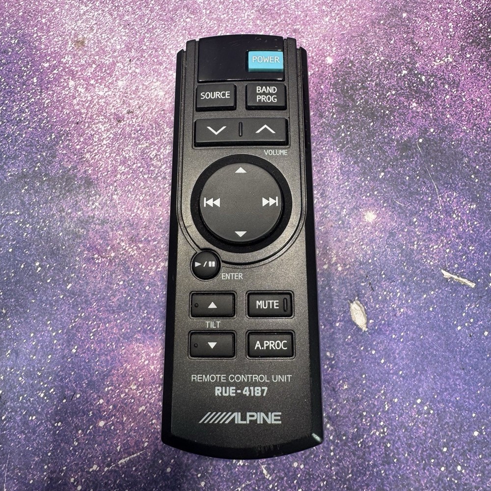 ALPINE CONTROL REMOTE RUE-4187 OEM Tested Working