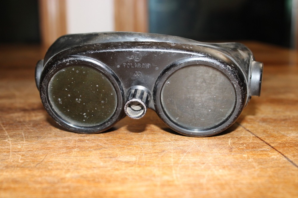 WW II Polaroid American Optical Military Variable Density Goggles