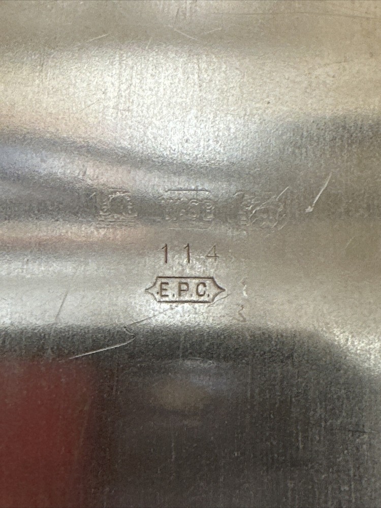 WSB 114 E.P.C Silver Oval Serving Tray 366g E540