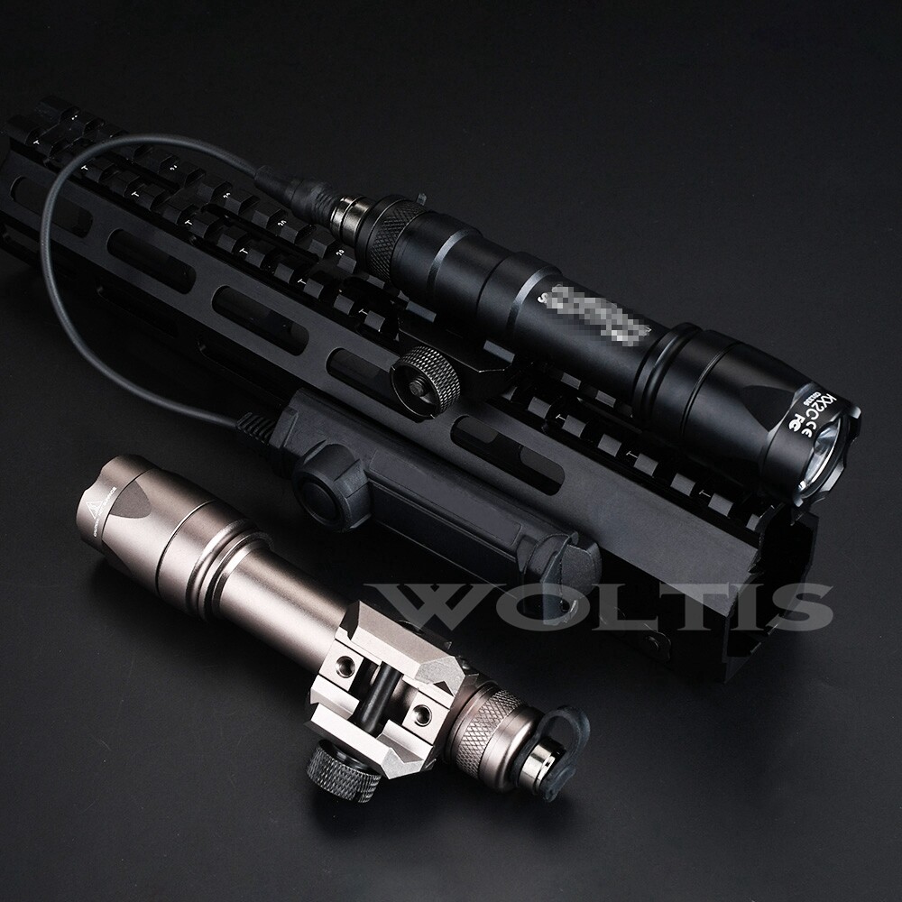 M600B Scout Light LED Flashlight w/ Tail Switch Controller,Rail Mounted