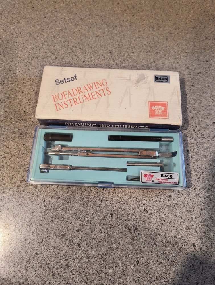 VTG Bofadrawing Drawing Instruments Drafting Art Tools S406