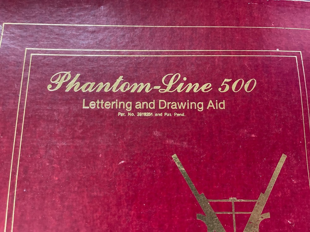 Phantom Line 500 Lettering And Drawing Set