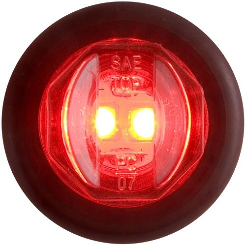 Optronics Uni-Lite Sealed LED Marker Light- Red (MCL11RKB) - Single