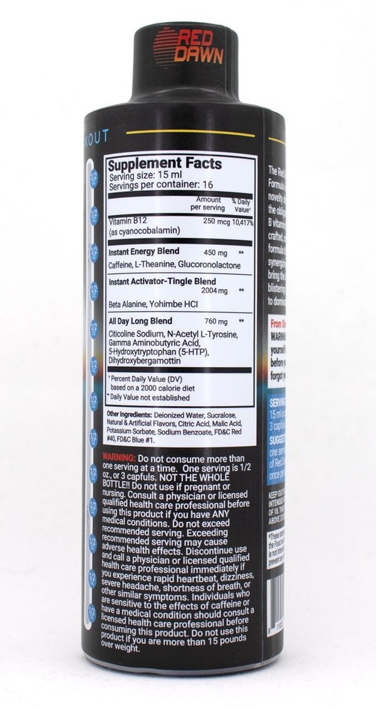 Red Dawn Black Label 8oz bottle 1 Count