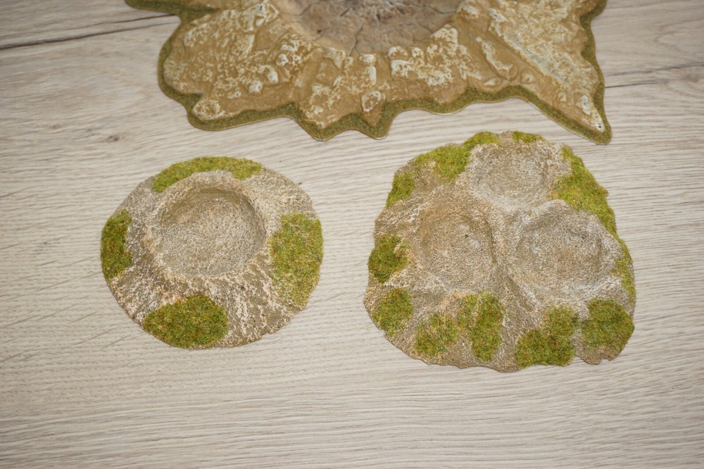 Warhammer 40k Blast Craters Moonscape Scenery
