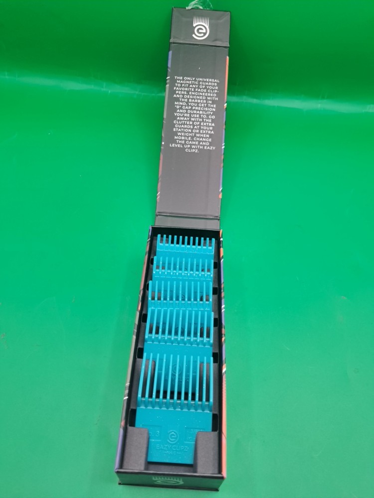 EAZY CLIP UNIVERSAL MAGNETIC COMB SET/GUARDS OPEN BOX