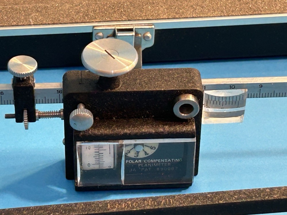 Polar Compensating Planimeter 20521 Eagle No. 711