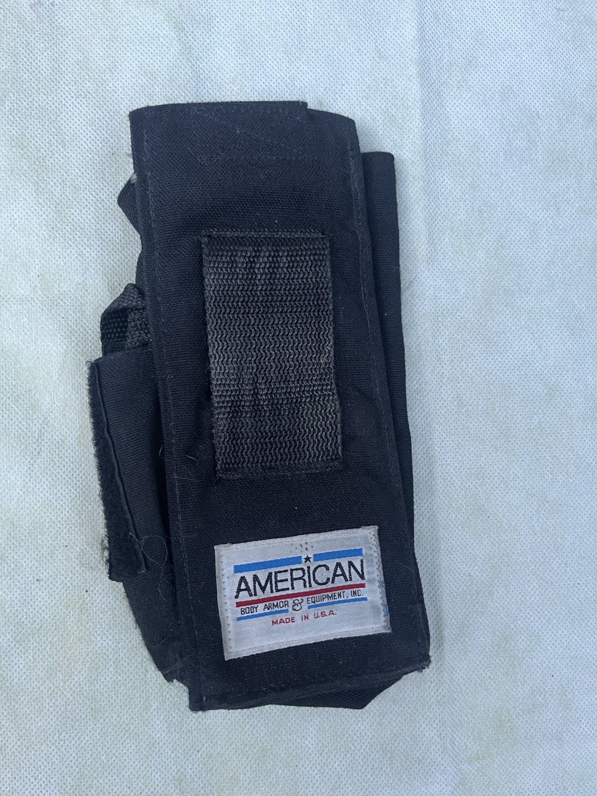American Body Armor ABA Radio Pouch Black Tactical SOF CAG DEVGRU SEALs VBSS PJ