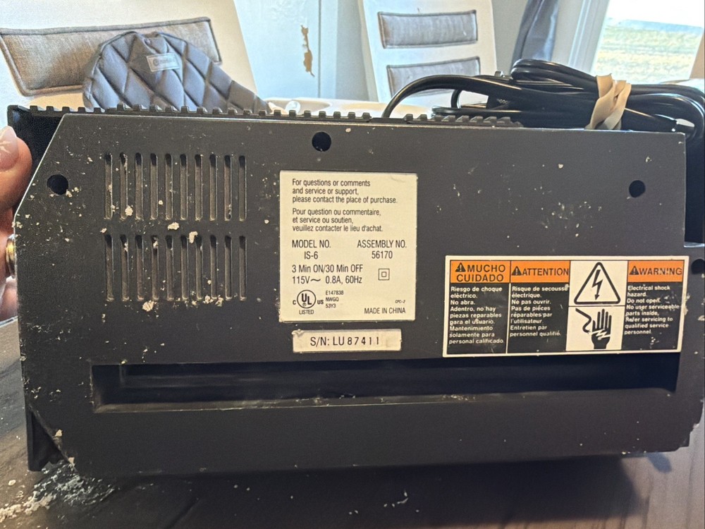 IBM IS-6 Adjustable Electric Paper Shredder
