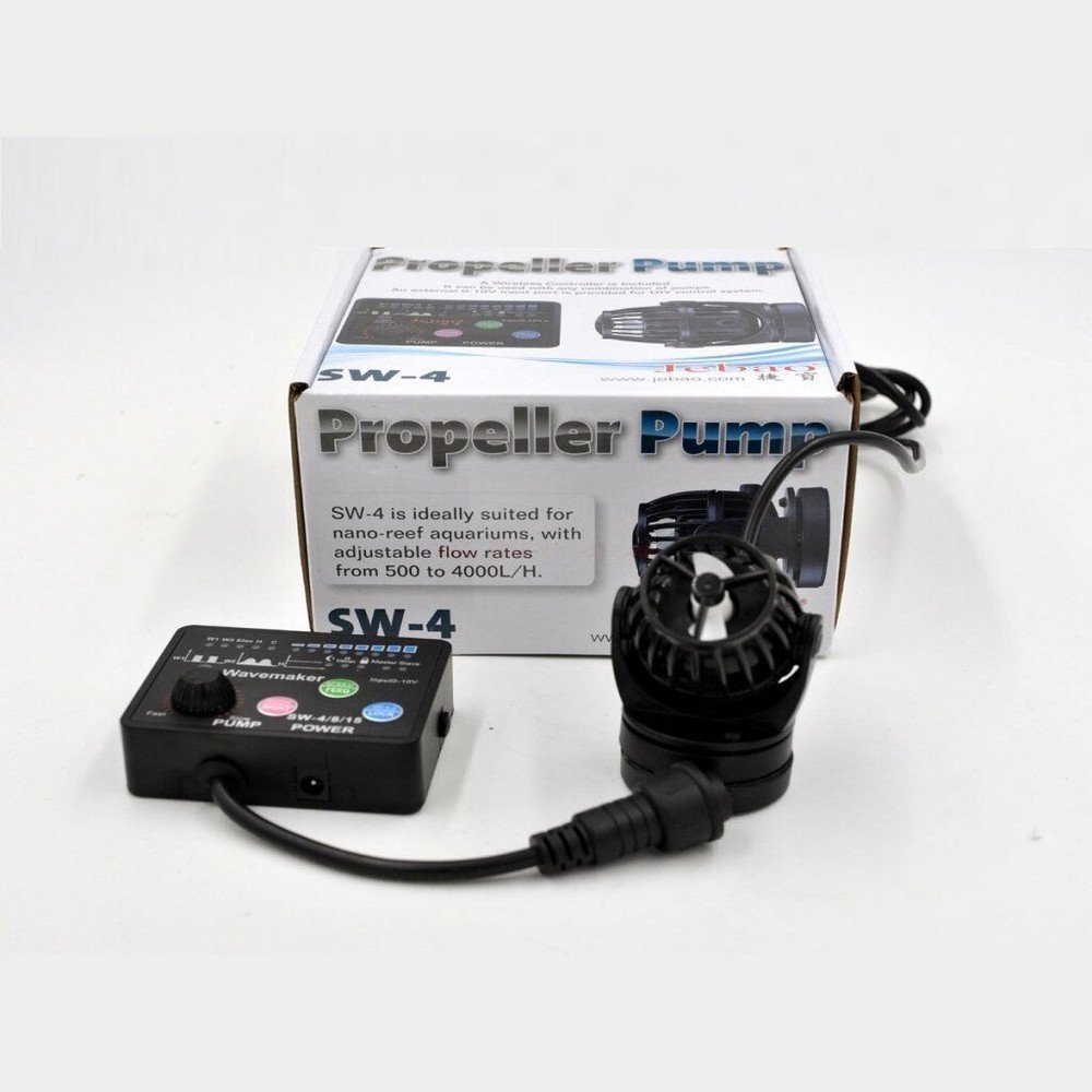 USED VERY GOOD Jebao SW-4 Propeller Water Pump Wavemaker with Controller