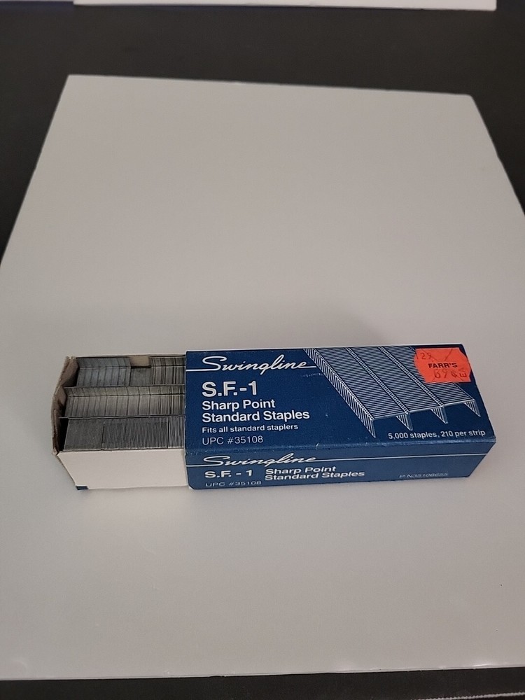 Swingline SF 1 Staples Open Box