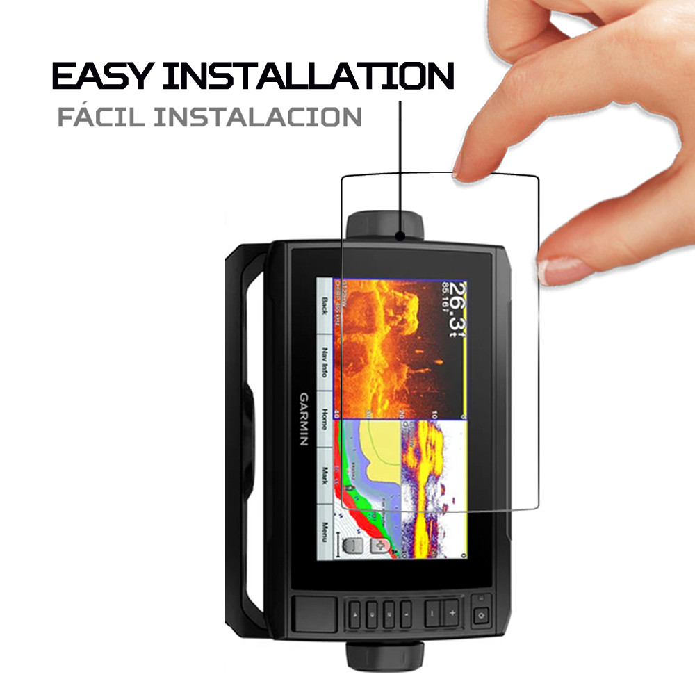 ANTISHOCK Screen protector for Garmin echoMAP Plus 73cv