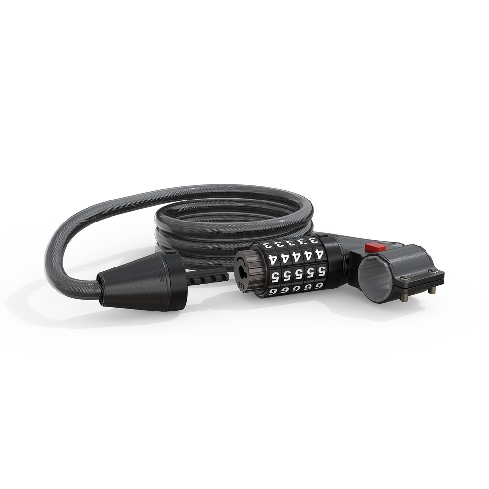 New Bicycle 5 Digit Combination Password Lock Cables Lock Ebike Anti Theft