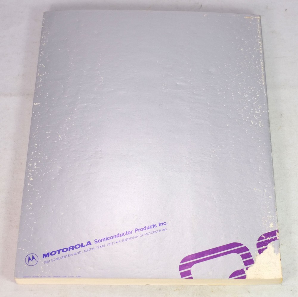 Motorola MC6809-MC6809E Microprocessor Programming Manual 1981