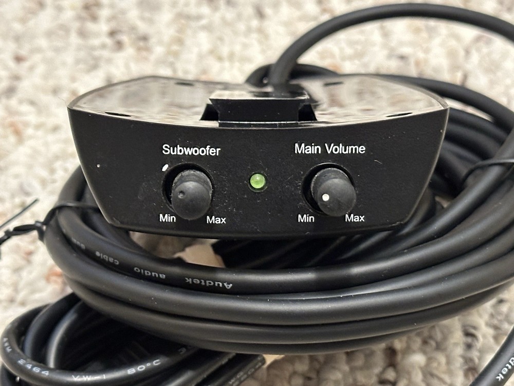 CONTROL POD Replacement Klipsch ProMedia 2.1 Volume Preamplifier Module Mini-DIN