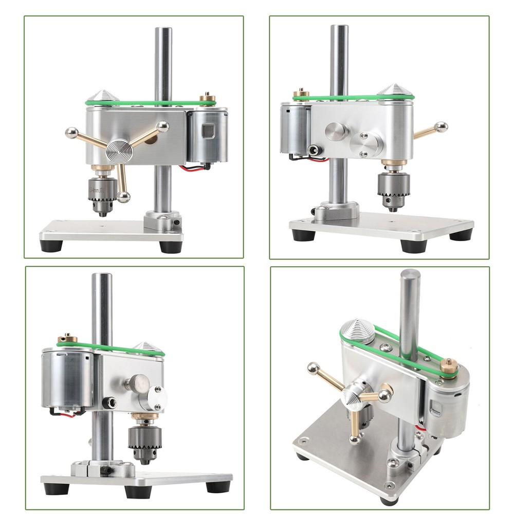 Mini Drill Press Precision Variable Speed Benchtop Drill Press for DIY Craft