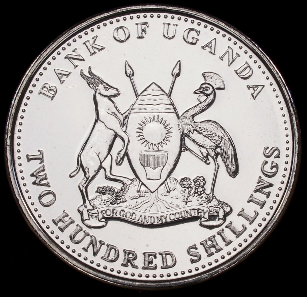 Uganda 200 Shillings 2008 (GLIU-003I)