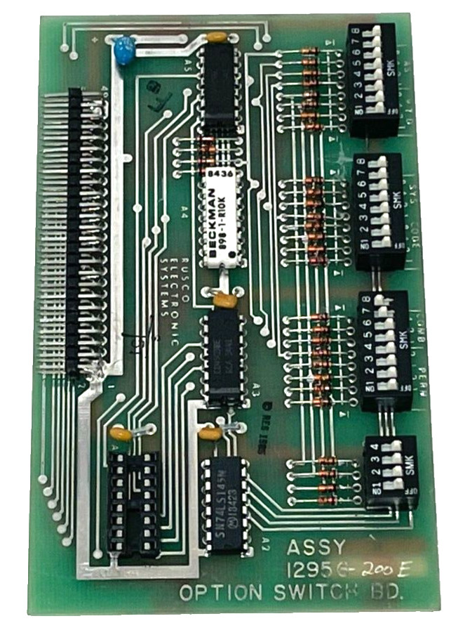 USED 12956-200E Option Switch Board AW-B PCB. B