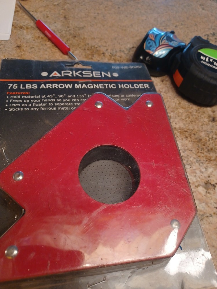75 LBS Magnetic Welding Holder - Arrow Type - Multi Angle - 5"