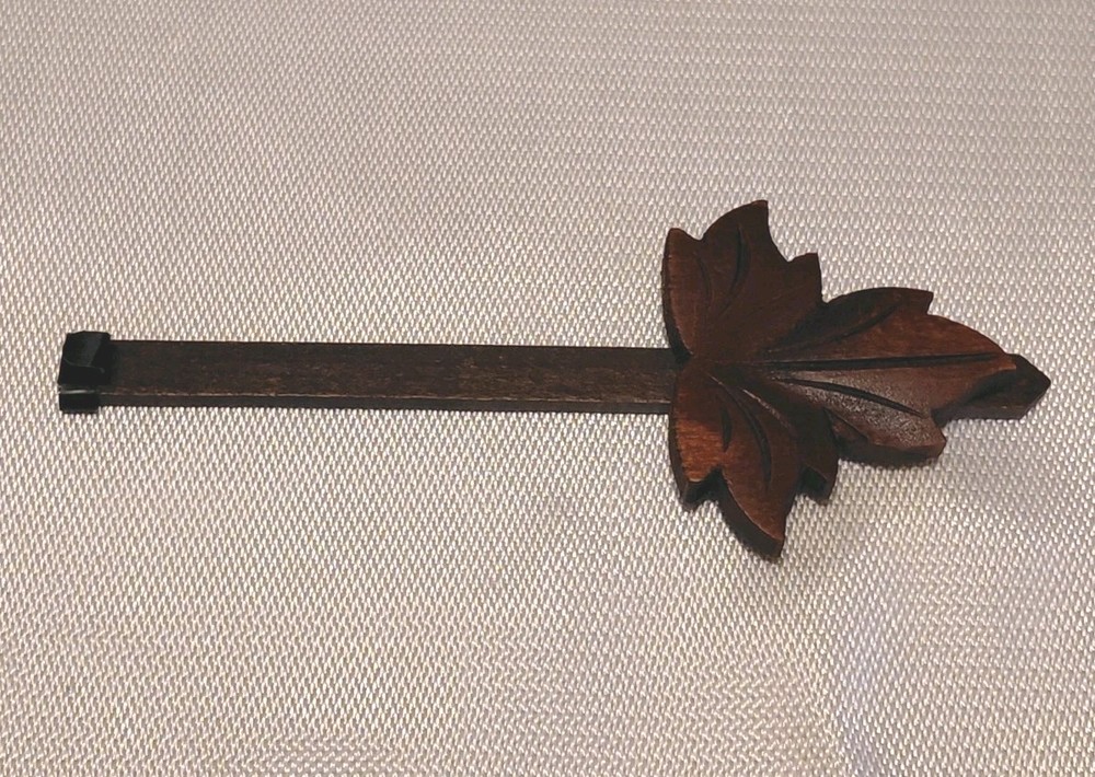 Vintage Hubert Herr Triberg Cuckoo Clock Authentic Black Forest Germany WORKING