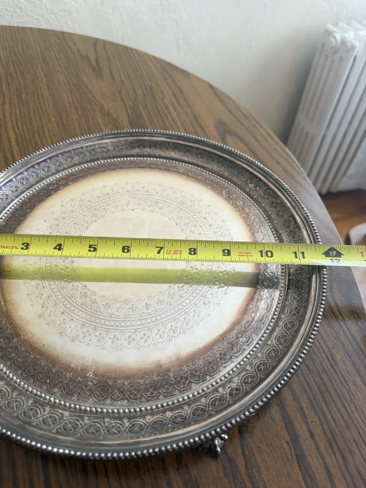 Christopher Dresser Silver Plated Tray