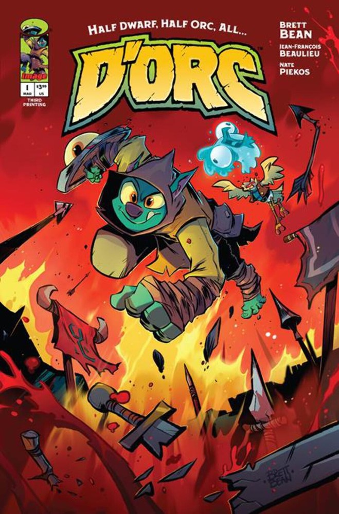 D'ORC #1 Brett Bean 3rd Printing