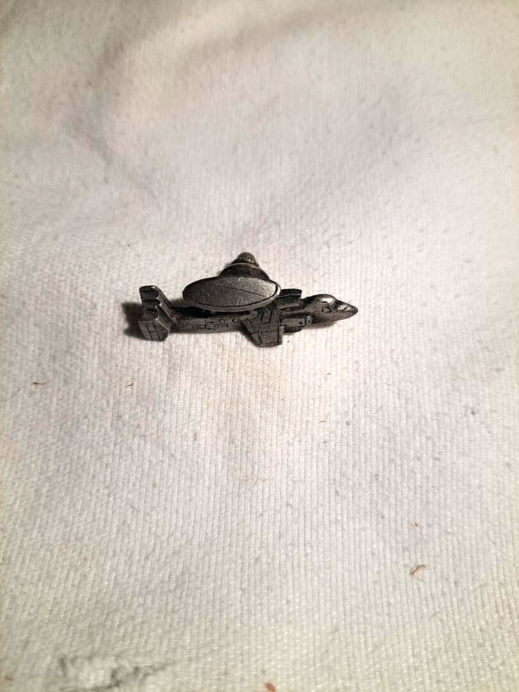 Vintage E-2C Hawkeye Plane Tie Tack Pin