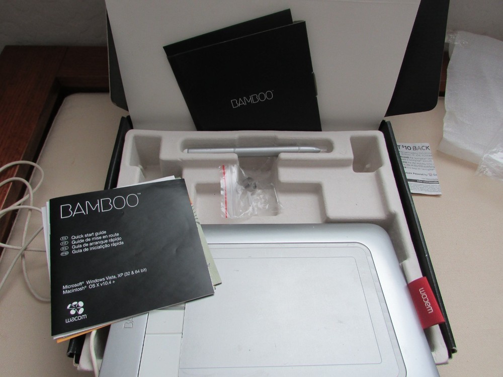 Bamboo Craft Pen And Touch Tablet (open box)