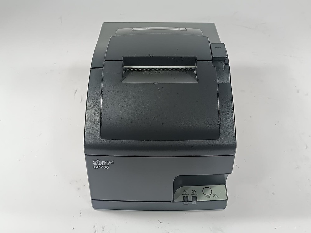 Star Micronics SP700 R-SP742 Ethernet Receipt Printer Dot Matrix Square Clover
