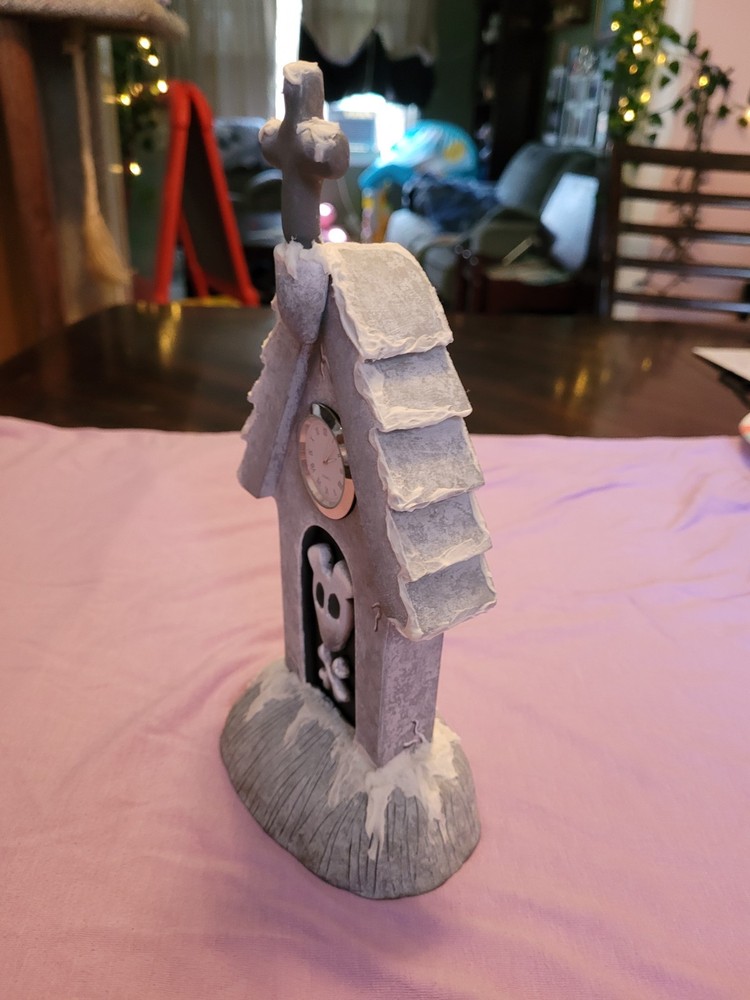 Nightmare before Christmas Zero-inspiried Custom Desk Clock