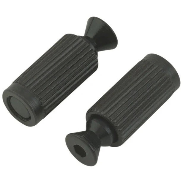 Genuine Floyd Rose Original Bridge Mounting Studs and inserts. Black
