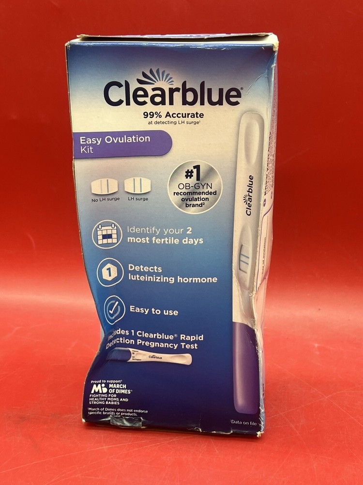 Clearblue Complete Starter Pregnancy Ovulation Kit - Blue