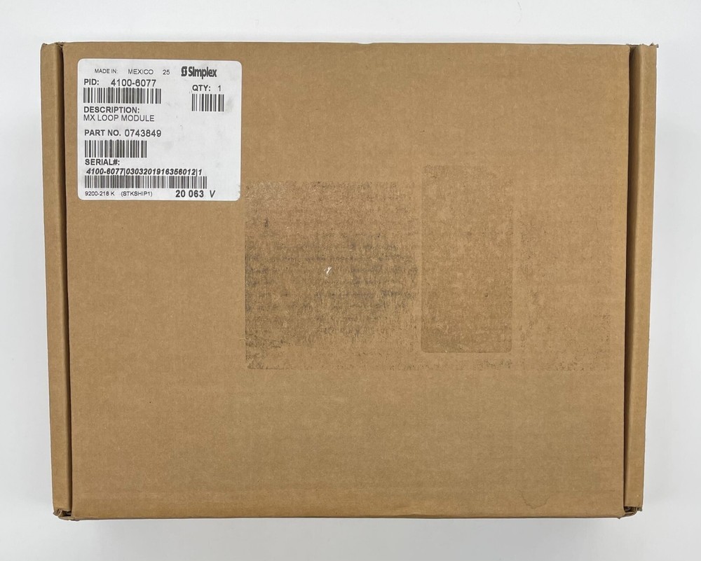 Simplex 4100-6077 - Same Day Shipping (SEALED)