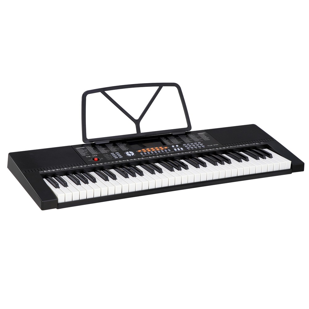 Electronic Keyboard Piano with Stool, Headphones, Microphone,Stand Practice