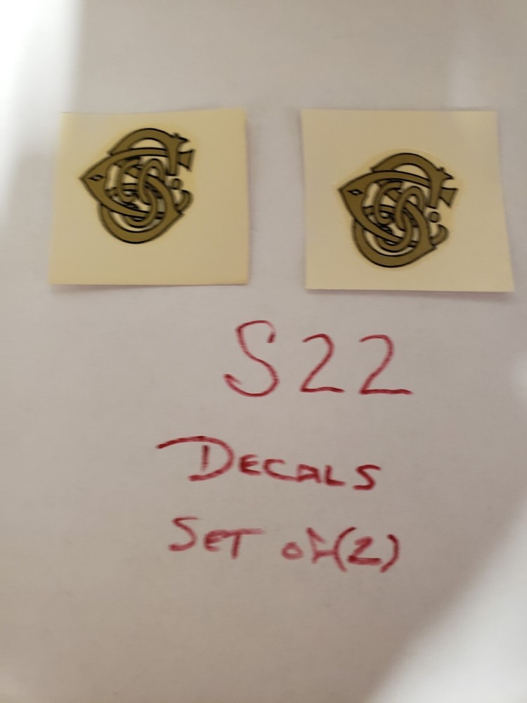 CANDY SCALE DECALS  (2) DECAL SET #S22 DECALS FOR ANTIQUE CANDY SCALE