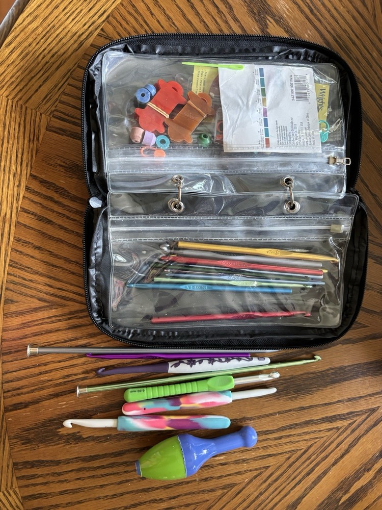 Crochet Bundle Multiple Hooks And Tools And Yarn. Yarn Alone Worth The Price