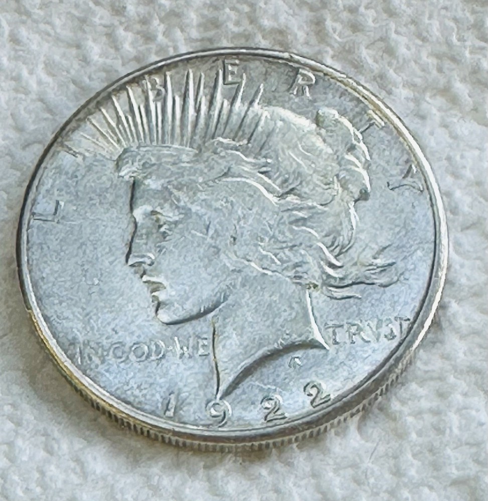 1922s Peace Silver Dollar 90% Silver