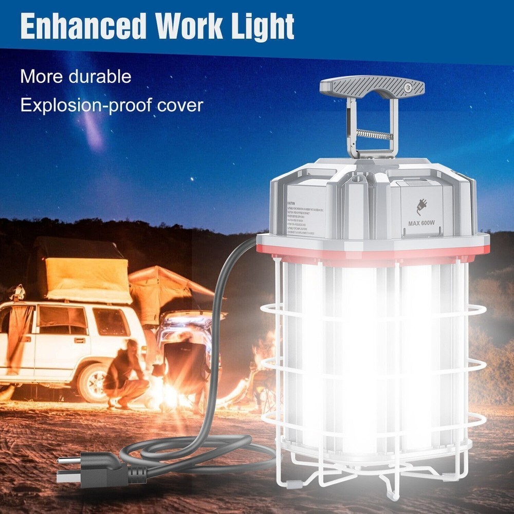 150W LED Temporary Construction Work Light Tunel Job Site Workshop Garage Light