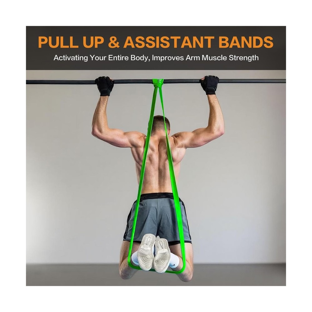Resistance Bands Set for Pull Ups - Assistance Bands for Strength Training