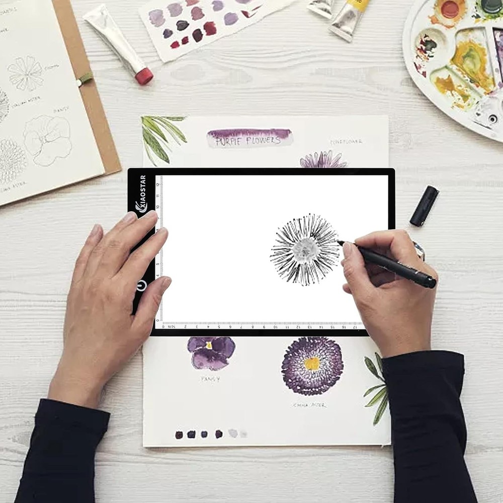 Versatile A5 Drawing Light Box - Perfect for Animation, Tracing & X-ray Viewing