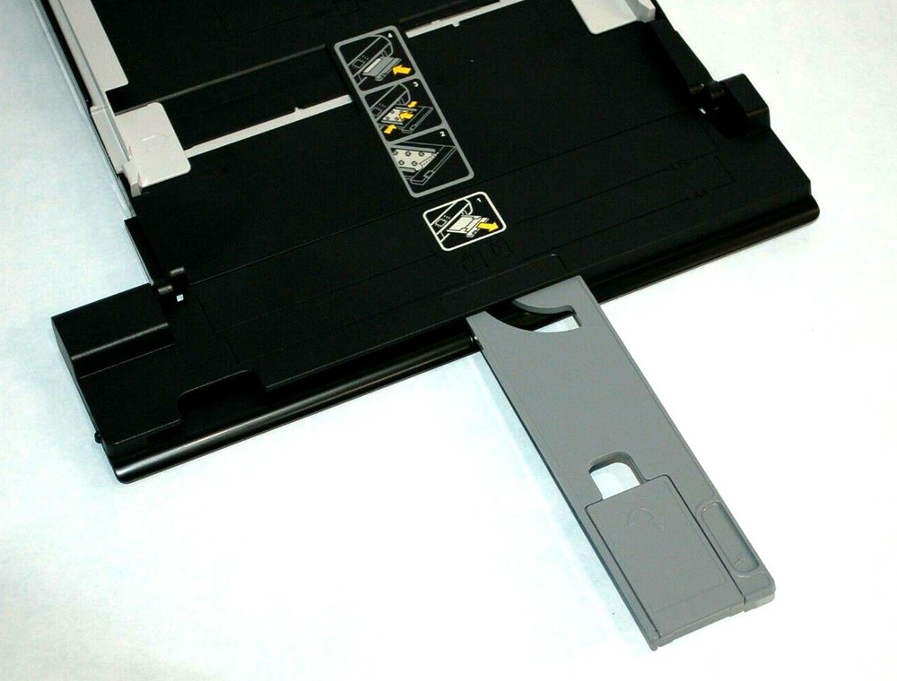 HP OfficeJet 4630 Printer Main Paper Tray Loading and Output Stacker 4632 4635